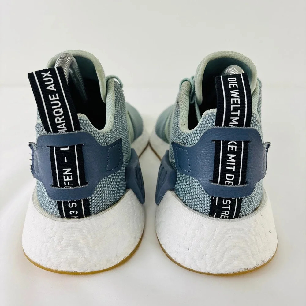 ADIDAS Originals NMD R2 Raw Steel Ash Green Women's Tennis (CQ2010) Size 8